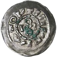 Denier - Otto II as emperor, Milan mint