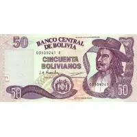 50 Bolivianos Holguin, Series D-E