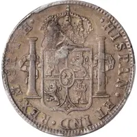 6 Shillings 1 Penny - George III FERDIN VII DEI GRATIA, countermarked