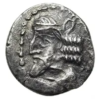 Obol - Pakor I Triskeles left