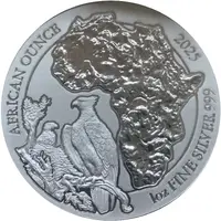 50 Francs Martial Eagle