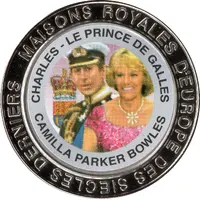 5 Francs United Kingdom - Prince Charles and Camilla Parker Bowles