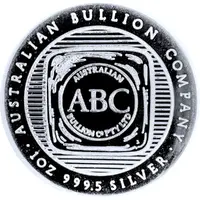 Round - 1 Oz Silver, Year of the Dragon ABC Bullion