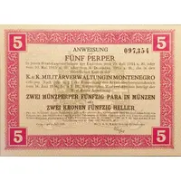 5 Perpera Austro-Hungarian Occupation in WWI - Army Administration