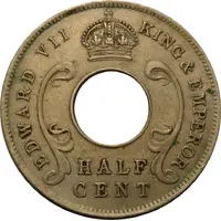 1/2 Cent - Edward VII