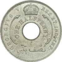 1/2 Penny - George V