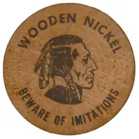 Wooden Nickel - The Clipper Lounge Nassau