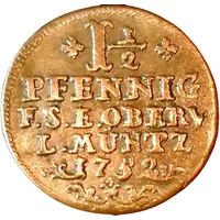 11/2 Pfennig - Frederick III