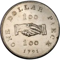 1 Dollar Sierra Leone Company, type '100'