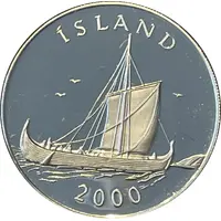Medal - Icelandic Post 1000 years since the discovery of North America