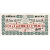 50 Dollars Blue and red