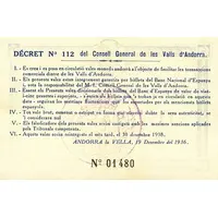 5 Pessetes 1st Issue