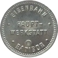 1 Pfennig - Ratibor Eisenbahn Haupt Werkstatt