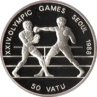 50 Vatu XXIV Summer Olympics