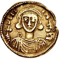 Solidus - Gottschalk in the name of Justinian II
