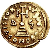 Solidus - Gottschalk in the name of Justinian II