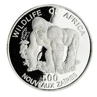 500 Nouveaux Zaïres Gorilla