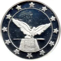 Token - 25 Countries of the European Union Turul bird