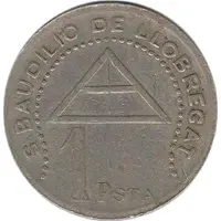 1 Peseta - Cooperativa Obrera La Reivindicación Samboyana