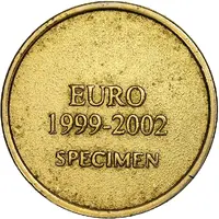 Medal - Euro 1999-2002 Italy Specimen