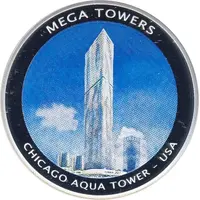 Medal - Mega Towers Chicago Aqua Tower, USA