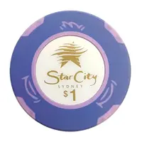 Token/Chip - 1 Dollars - Star City Casino Chip