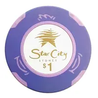 Token/Chip - 1 Dollars - Star City Casino Chip