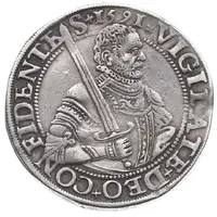 Rijksdaalder 'Helmeted Rijksdaalder / Prince Daalder'