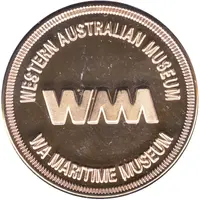 Medal - WA - Maritime Museum, Quokka Tourist Souvenir