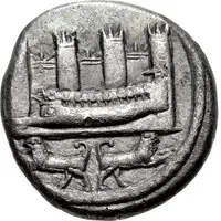 1/2 Shekel - Ba'alshallim II Sidon