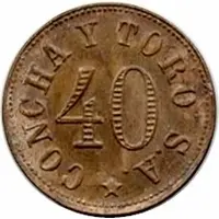 40 Centavos Concha y Toro S.A.