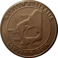 Medal - WA - Rottnest Island Tourist Souvenir
