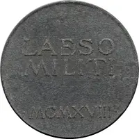 Medal - WWI Wounded Medal zinc