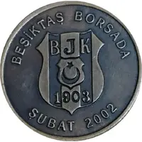 Medal - Beşiktaş Borsada Hatıra Madalyası