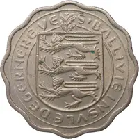 3 Pence - Elizabeth II Thick Flan