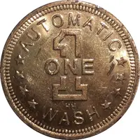 Token - Automatic - ONE 1 Car Wash Token