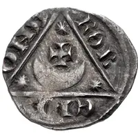 1/2 Penny - John Third 'REX' Coinage, Dublin