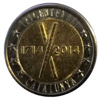 2 Euros Tricentenari