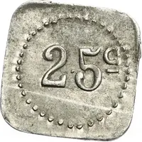 25 Centimes - Coopérative Union - Chalon-sur-Saône [71]