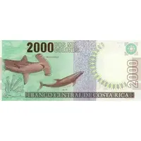 2000 Colones 50 Aniversario BCCR