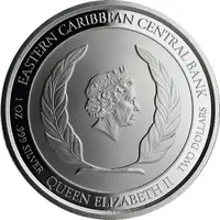 2 Dollars - Elizabeth II Whiptail Lizard, Colourized