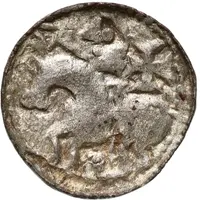 Denier - Bolesław II the Generous Kraków mint