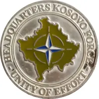 Challenge Coin - Headquarters Kosovo Force