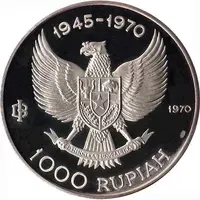 1000 Rupiah General Sudirman