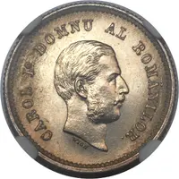 50 Bani - Carol I Pattern Strike