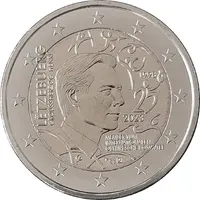 2 Euros - Henri I Grand Duke Henri as a member of the International Olympic Comittee - classic version)