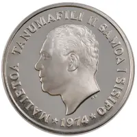 1 Tala - Tanumafili II Silver Proof issue