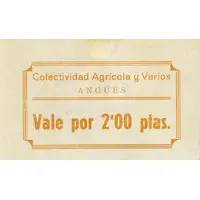 2 Pesetas Angüés