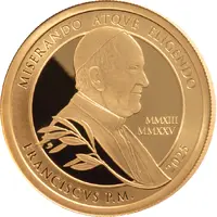 10 Euros Pope Francis
