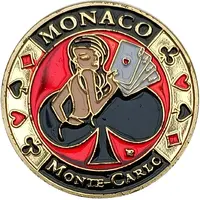 Jeton touristique - Prune - Monaco - Monté-Carlo